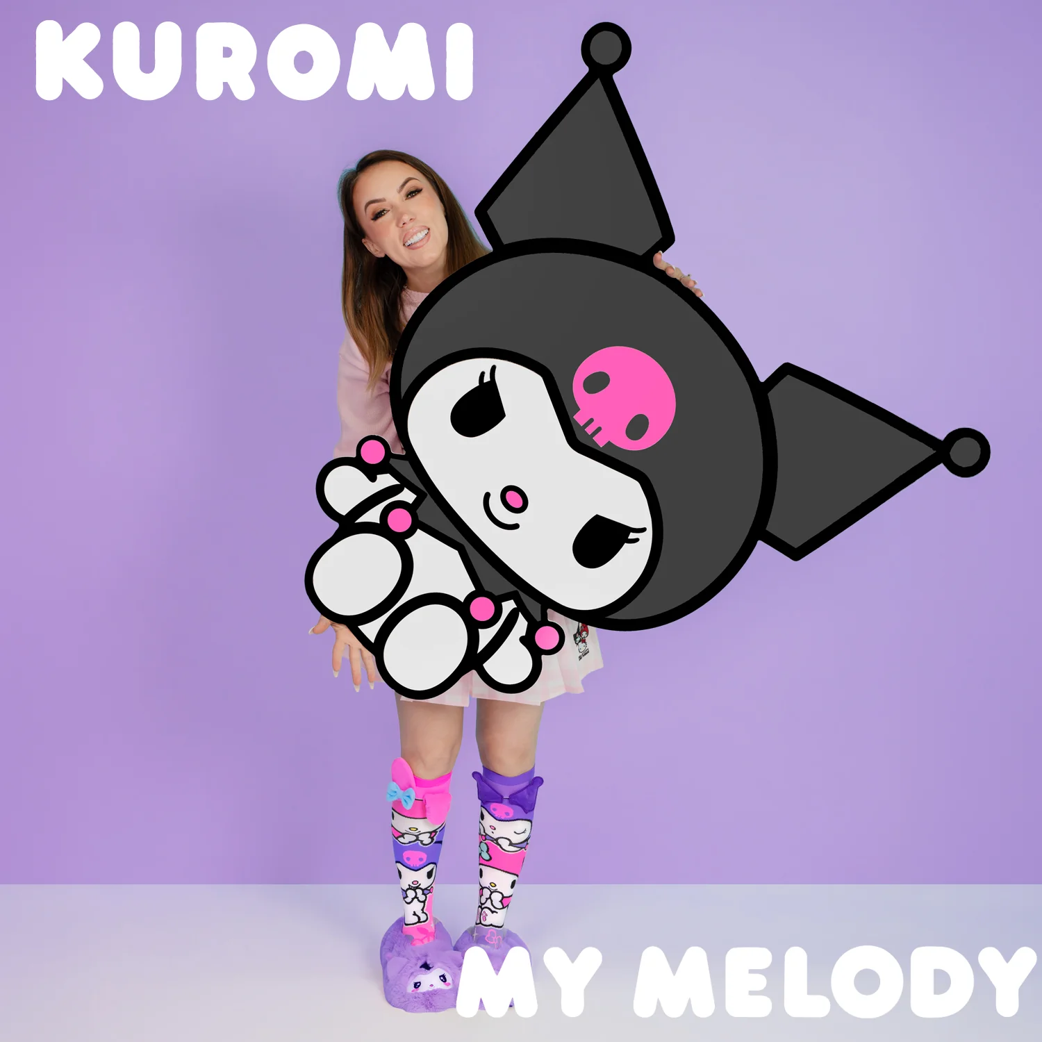 KUROMI & MY MELODY SOCKS - Image 3